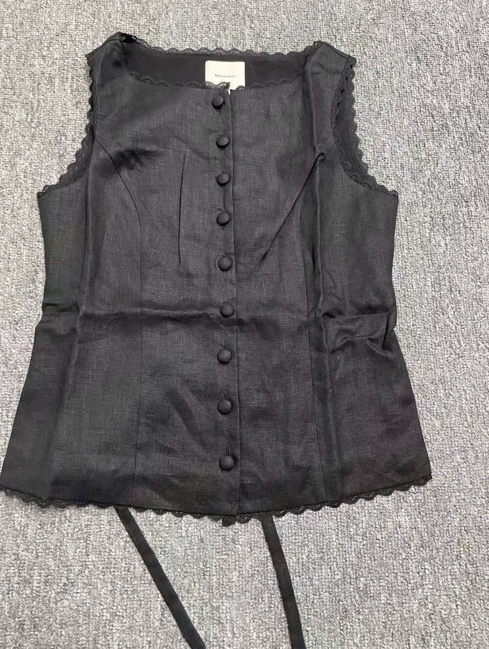 Reformation Amela Linen Top - Picture 5 of 6